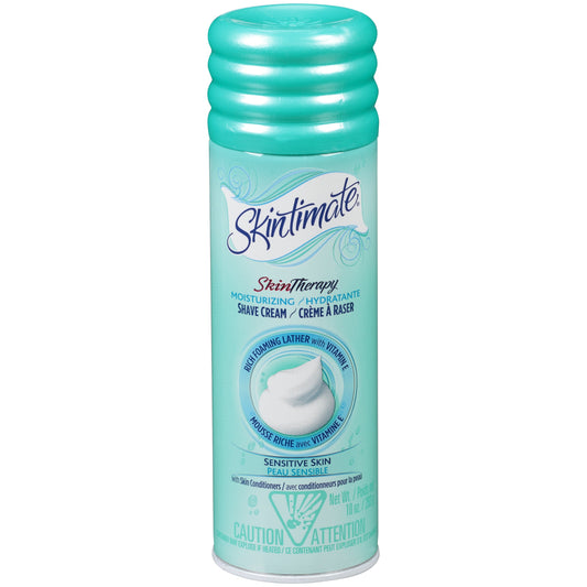 Skintimate Sensitive Shaving Cream; 10 Ounces; 6 Per Case