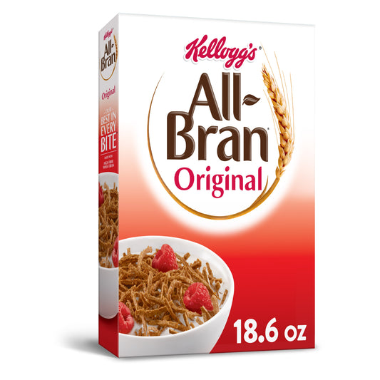 Kellogg's All Bran Original Cereal; 18.6 Ounces; 8 Per Case