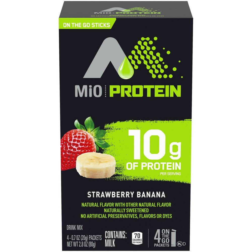 Mio Protein Powdered Beverage Mix Strawberry Banana; 2.8 Ounces; 12 Per Case - High Mart Wholesale