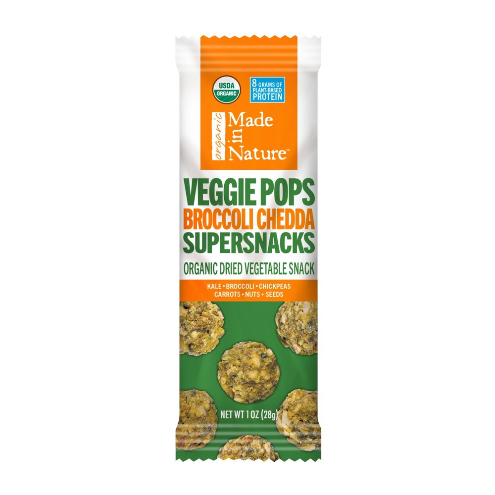 Made In Nature Broccoli Cheddar Veggie Pops; 60 Count; 1 Per Case - High Mart Wholesale