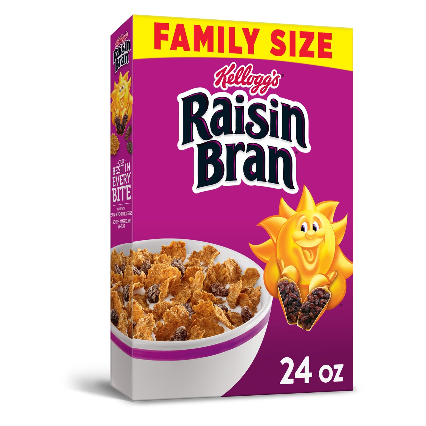 Kellogg's Raisin Bran Cereal; 24 Ounces; 16 Per Case