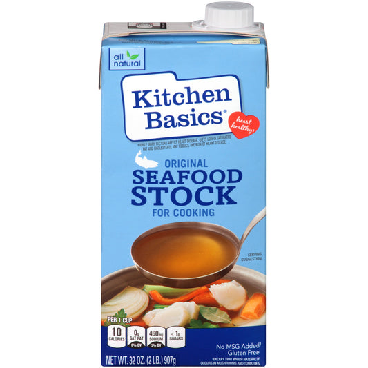 Kitchen Basics Seafood Stock Original; 32 Ounce; 12 Per Case - High Mart Wholesale
