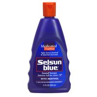 Selsun Blue Medicated Treatment Dandruff Shampoo; 11 Fluid Ounce; 6 Per Box; 4 Per Case