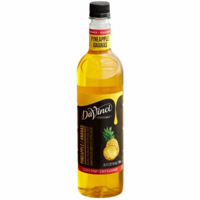 Davinci Gourmet Gourmet Pineapple Syrup; 750 Milileter; 4 Per Case - High Mart Wholesale