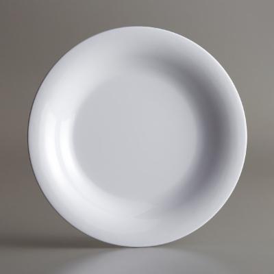 American Metalcraft Bowl Melamine White Wide Rim; 1 Each - High Mart Wholesale