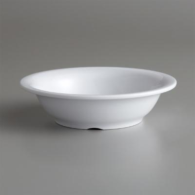 American Metalcraft Bowl Melamine White Narrow Rim; 1 Each - High Mart Wholesale