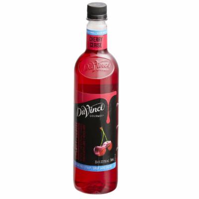 Davinci Gourmet Gourmet Sugar Free Cherry Syrup; 750 Milileter; 4 Per Case - High Mart Wholesale