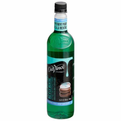 Davinci Gourmet Sugar Free Peppermint Patty Syrup; 750 Milileter; 4 Per Case - High Mart Wholesale