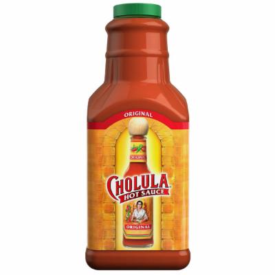 Cholula Original Hot Sauce Bottle; 64 Fluid Ounce; 4 Per Case - High Mart Wholesale