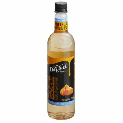 Davinci Gourmet Gourmet Sugar Free Dulce De Leche Syrup; 750 Milileter; 4 Per Case - High Mart Wholesale