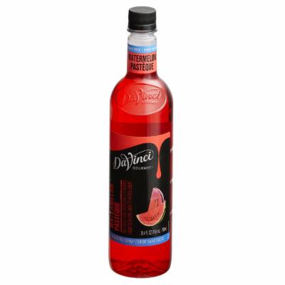 Davinci Gourmet Sugar Free Watermelon Syrup; 750 Milileter; 4 Per Case - High Mart Wholesale