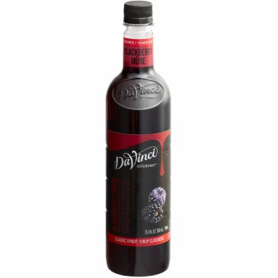 Davinci Gourmet Blackberry Syrup; 750 Milliliter; 12 Per Case - High Mart Wholesale