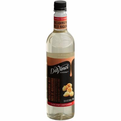 Davinci Gourmet Gourmet Macadamia Syrup; 750 Milileter; 4 Per Case - High Mart Wholesale