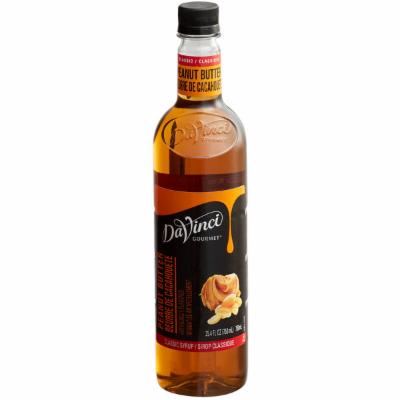 Davinci Gourmet Gourmet Peanut Butter Syrup; 750 Milileter; 4 Per Case - High Mart Wholesale
