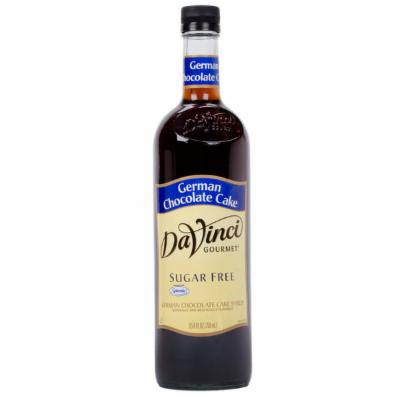 Davinci Gourmet Gourmet Sugar Free German Chocolate Cake Syrup; 750 Milileter; 4 Per Case - High Mart Wholesale