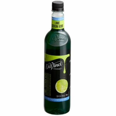 Davinci Gourmet Gourmet Sugar Free Lime Syrup; 750 Milileter; 4 Per Case - High Mart Wholesale