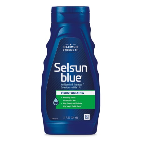 Selsun Blue Moisturizing Treatment Dandruff Shampoo; 11 Fluid Ounce; 6 Per Box; 4 Per Case