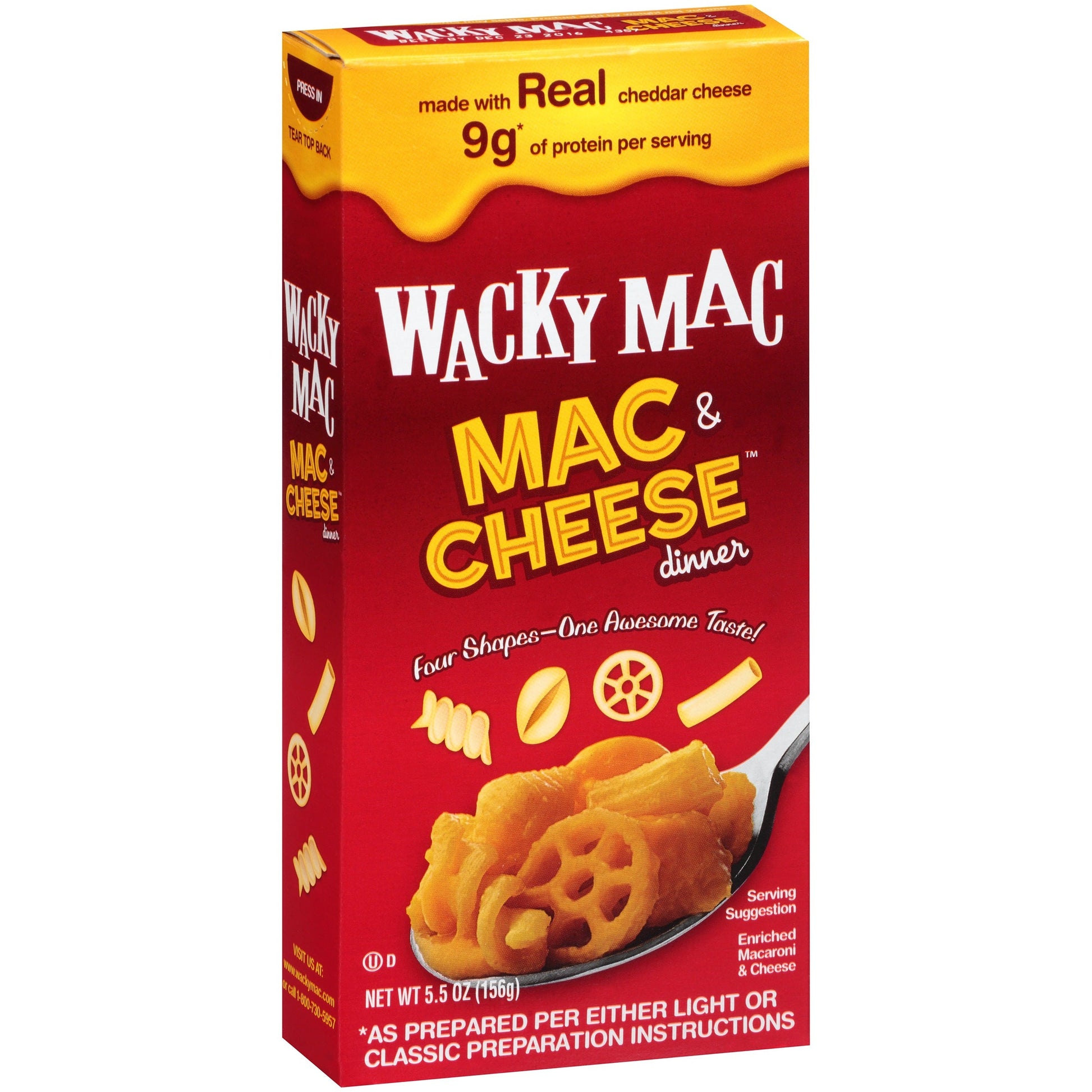 Wacky Mac Mac N Cheese; 5.5 Ounces; 24 Per Case - High Mart Wholesale