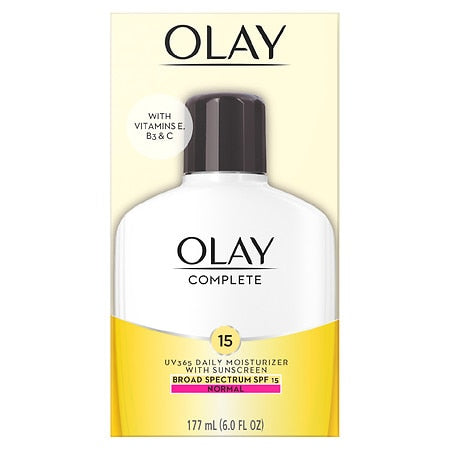 Olay Complete Lotion Moisturizer With Spf 15 Normal; 6 Fluid Ounce; 3 Per Box; 4 Per Case