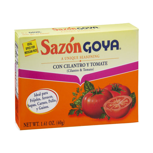 Goya Sazon Cilantro & Tomato; 1.41 Ounces; 36 Per Case