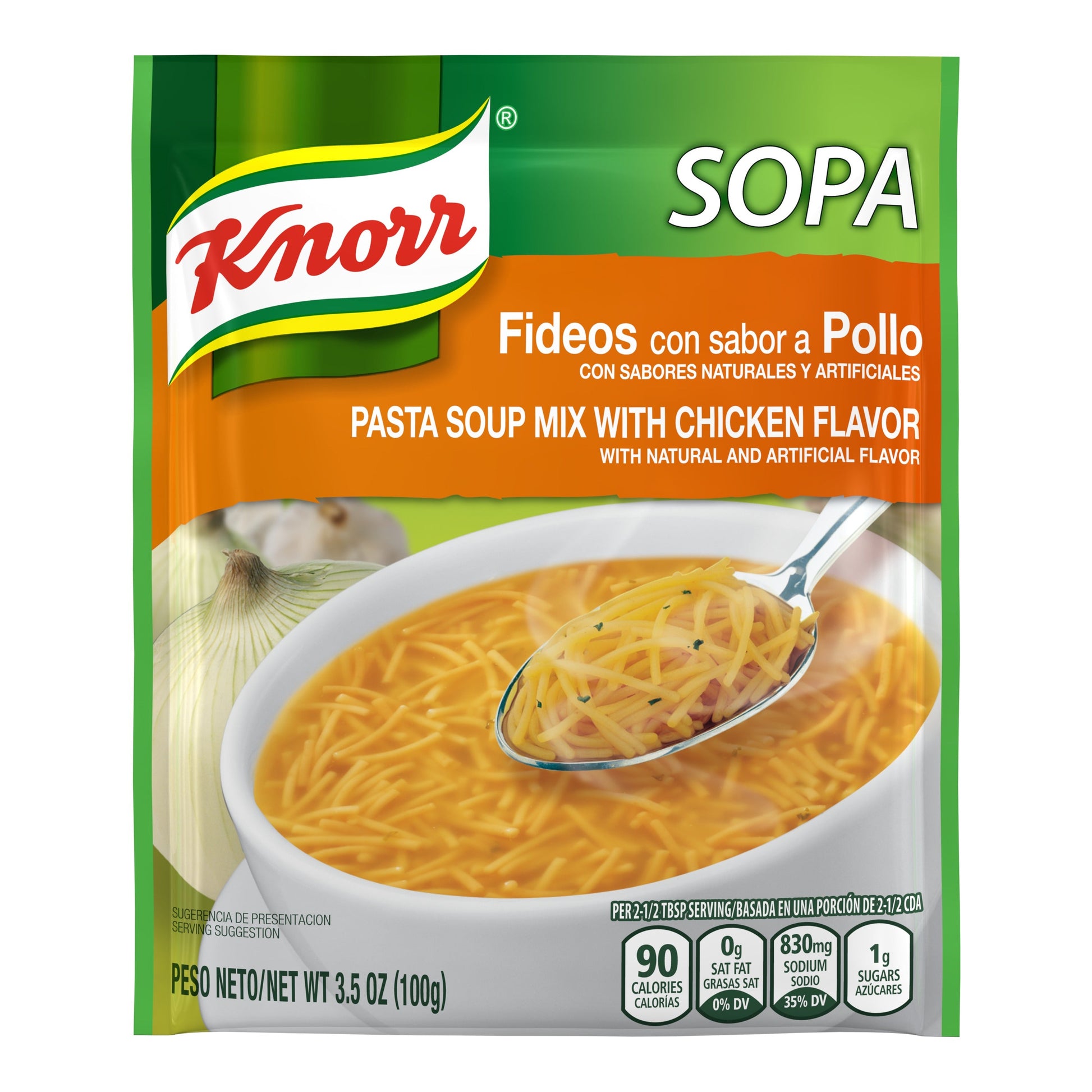 Knorr Soup Pasta With Chicken; 3.5 Ounces; 12 Per Case - High Mart Wholesale