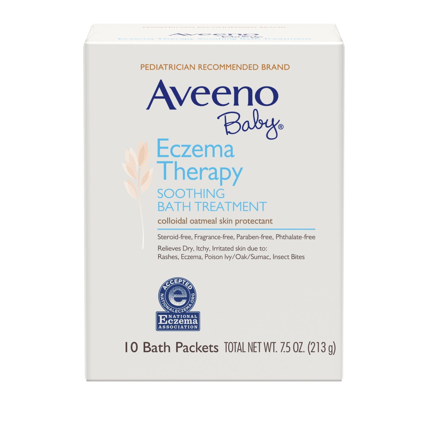Aveeno Baby Eczema Bath Treatment; 7.5 Ounce; 3 Per Box; 4 Per Case - High Mart Wholesale