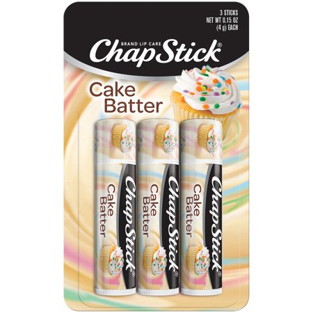 Chapstick Cake Batter Longcard; 0.45 Ounce; 12 Per Box; 6 Per Case - High Mart Wholesale