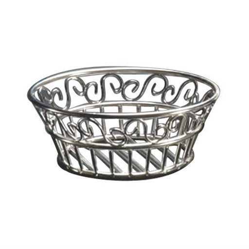 American Metalcraft Basket Stainless Steel Scroll; 1 Each - High Mart Wholesale