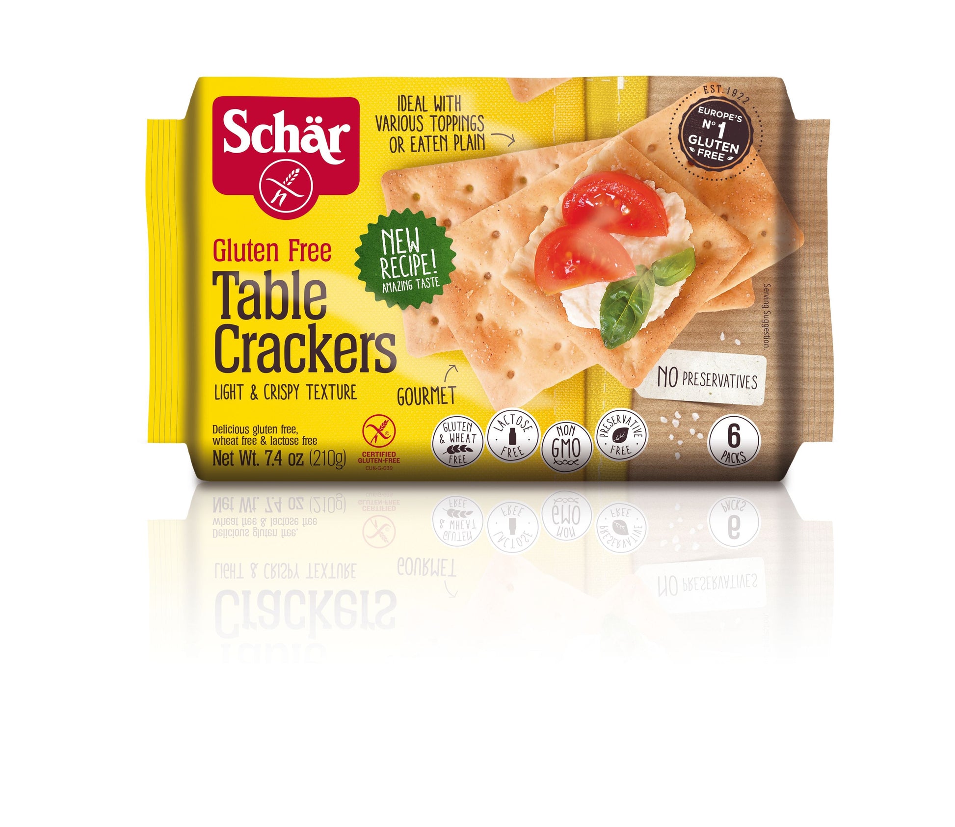 Schar Table Crackers; 7.4 Ounces; 5 Per Case - High Mart Wholesale