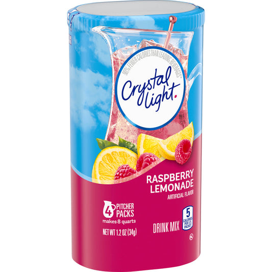 Crystal Light Crystal Light Lemonade Raspberry; 1.2 Ounces; 12 Per Case - High Mart Wholesale