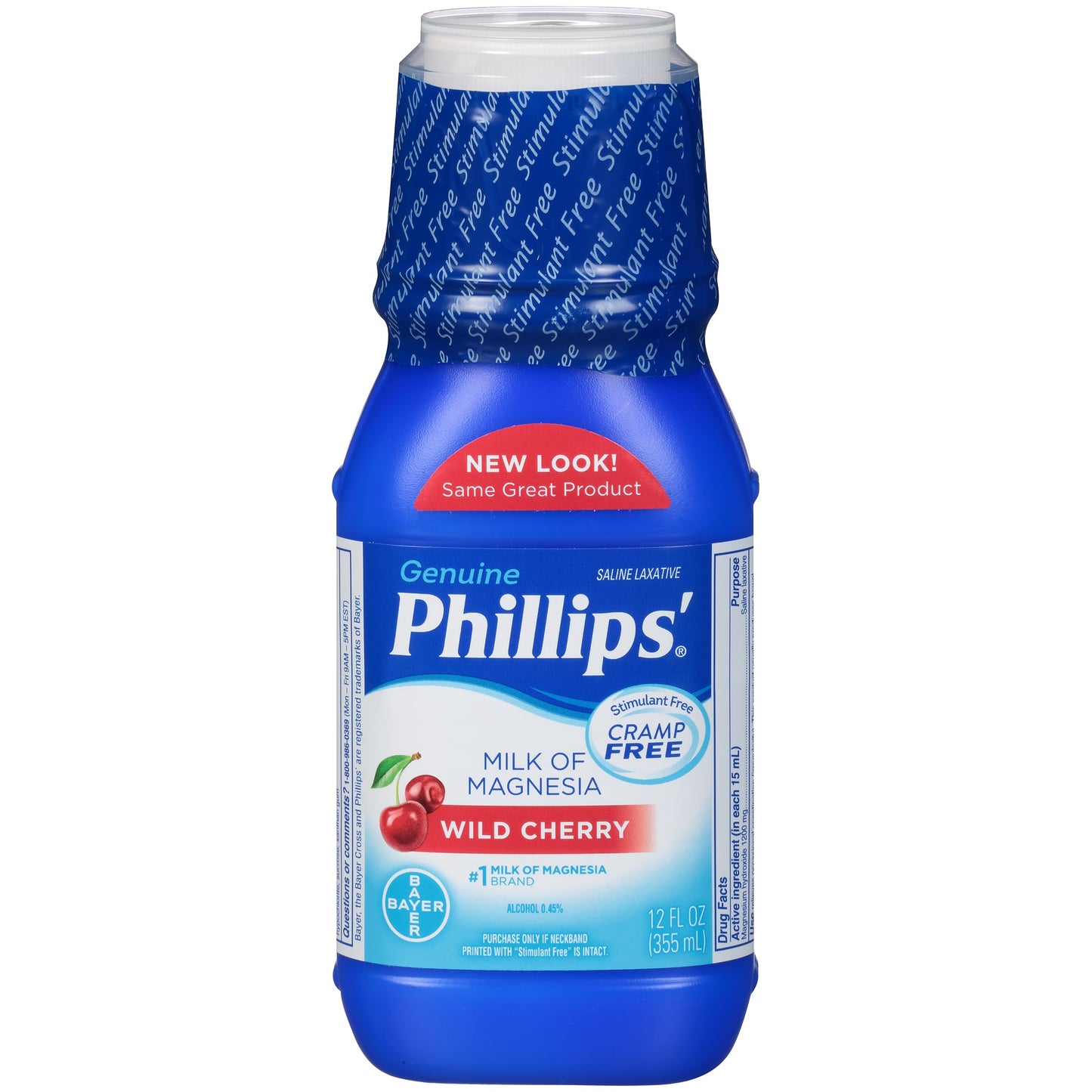 Phillips Milk Of Magnesia Cherry 12Oz; 12 Fluid Ounces; 4 Per Box; 3 Per Case