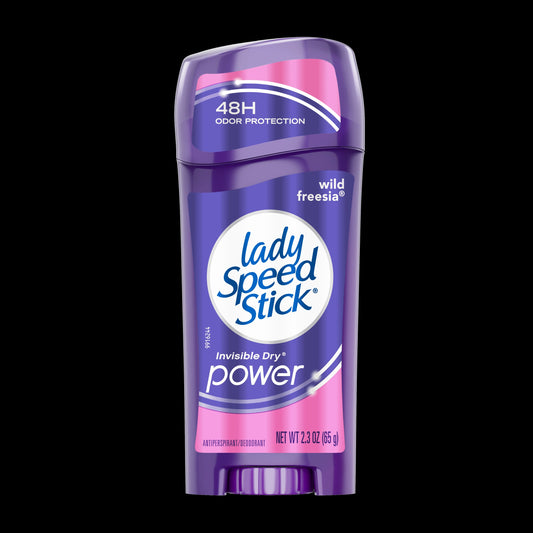 Lady Speed Stick Mennen Wild Freesia Invisible Dry Antiperspirant; 2.3 Ounces; 6 Per Box; 2 Per Case