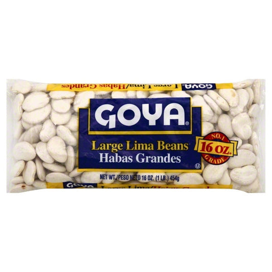 Goya Large Lima Beans; 16 Ounces; 24 Per Case