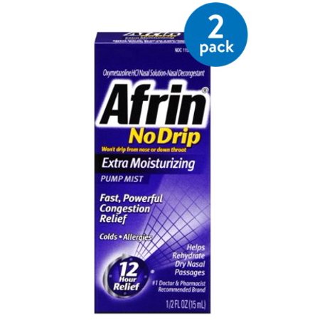 Afrin No-Drip 15 Milliliter; 0.51 Fluid Ounces; 6 Per Box; 6 Per Case