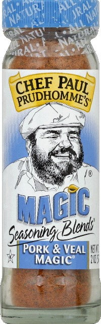 Magic Seasoning Pork & Veal Seasoning; 2 Ounces; 6 Per Box; 4 Per Case - High Mart Wholesale