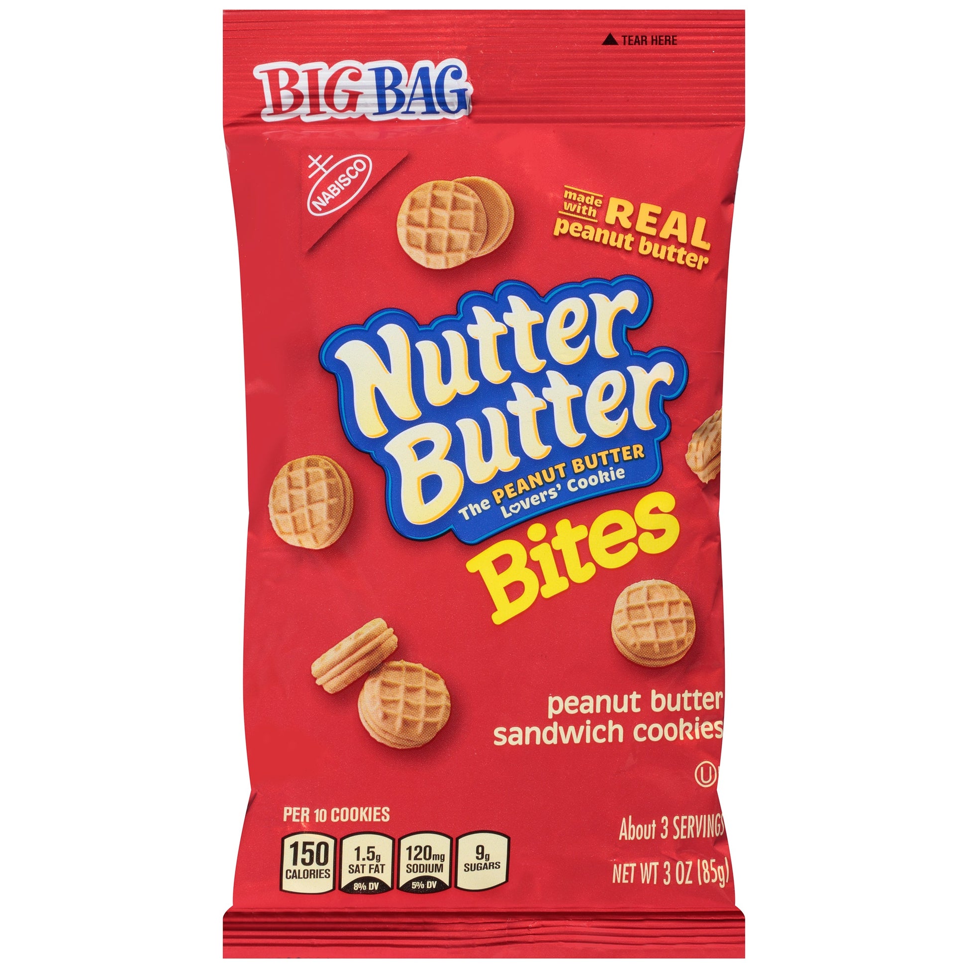 Nabisco Nutter Butter Cookies; 3 Ounce; 36 Per Case - High Mart Wholesale