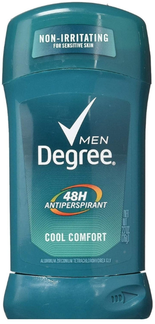 Degree Men Dry Protection Body Heat Activated Cool Comfort 48 Hour Anti-Perspirant; 1 Count; 6 Per Box; 2 Per Case