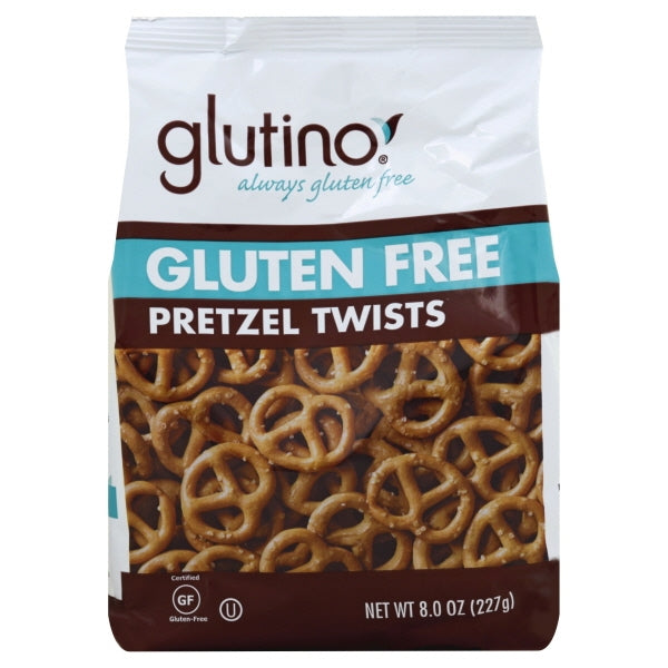 Glutino Gluten Free Pretzel Twists; 8 Ounces; 12 Per Case - High Mart Wholesale