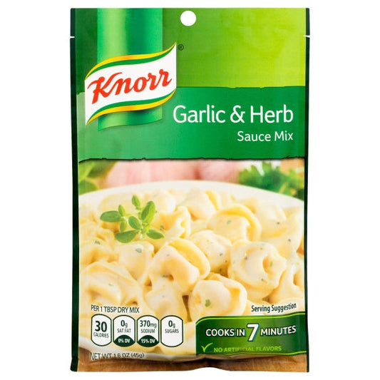 Knorr Garlic Herb Sauce; 1.6 Ounce; 24 Per Case - High Mart Wholesale