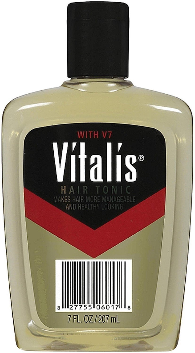 Vitalis Liquid Hair Tonic; 7 Fluid Ounce; 3 Per Box; 8 Per Case