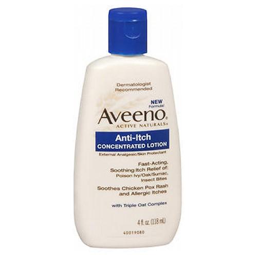 Aveeno Anti-Itch Concentrated Lotion; 4 Fluid Ounces; 6 Per Box; 4 Per Case - High Mart Wholesale