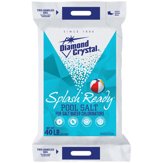 Diamond Crystal Pool Salt; 40 Pounds