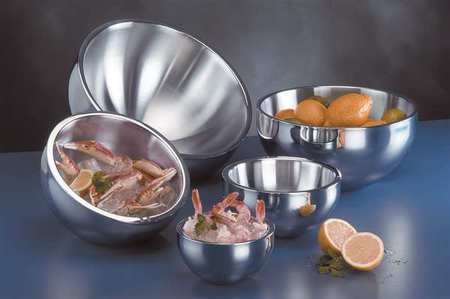 American Metalcraft Stainless Steel Two Angle Insulated Bowl; 1 Each - High Mart Wholesale