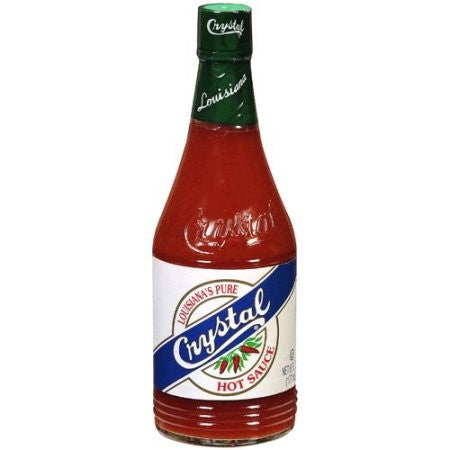 Crystal Louisiana Pure Hot Sauce Bottle; 6 Fluid Ounce; 24 Per Case - High Mart Wholesale