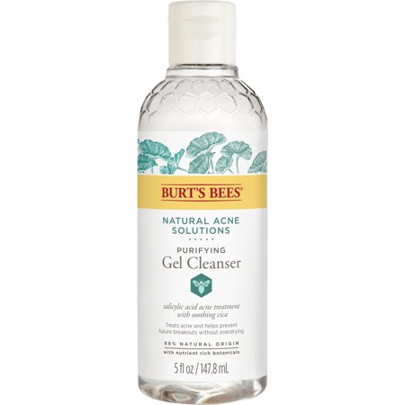 Burt's Bees Natural Purifying Cleanser Acne Solutions; 5 Fluid Ounces; 3 Per Box; 4 Per Case - High Mart Wholesale