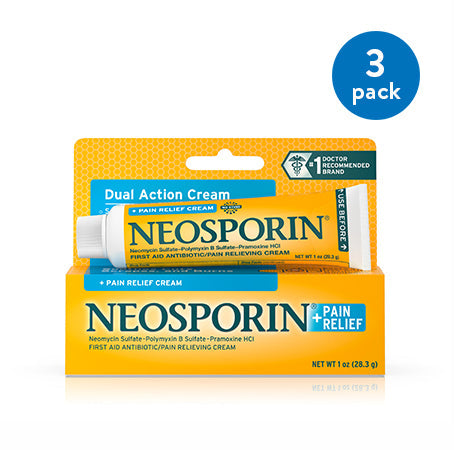 Neosporin Plus Pain Cream 1; 1 Ounces; 6 Per Box; 4 Per Case