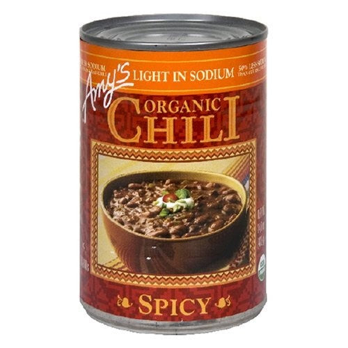 Amy's Chili Spicy Organic Lite Sodium; 14.7 Ounce; 12 Per Case - High Mart Wholesale