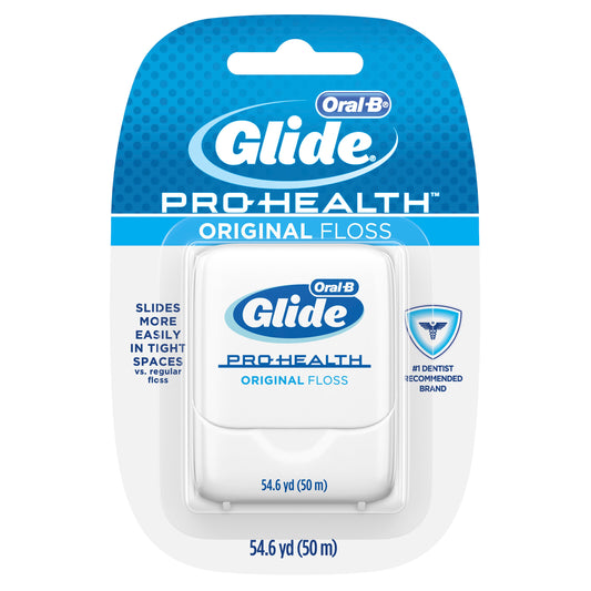 Glide Floss Original Unflavored 54.6 Yard Dental Floss; 54.7 Yard; 6 Per Box; 8 Per Case