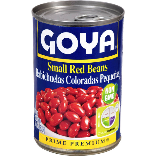 Goya Small Red Beans; 15.5 Ounces; 24 Per Case - High Mart Wholesale