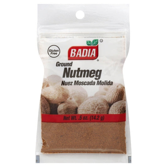 Badia Ground Nutmeg; 0.5 Ounces; 12 Per Box; 48 Per Case